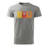 Pánské tričko s potiskem Peace love beer (Barva trička (muži) NOVÉ Apple green, Velikost - všechny NOVÉ 2XL)