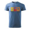 Pánské tričko s potiskem Peace love beer (Barva trička (muži) NOVÉ Apple green, Velikost - všechny NOVÉ 2XL)