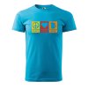 Pánské tričko s potiskem Peace love beer (Barva trička (muži) NOVÉ Apple green, Velikost - všechny NOVÉ 2XL)