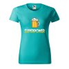 Dámské tričko s potiskem Superpower (Barva trička - ženy (NOVÉ) Apple green, Velikost - všechny NOVÉ 2XL)