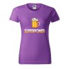 Dámské tričko s potiskem Superpower (Barva trička - ženy (NOVÉ) Apple green, Velikost - všechny NOVÉ 2XL)