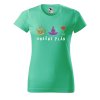 Dámské tričko s potiskem Dnešní plán (Barva trička - ženy (NOVÉ) Apple green, Velikost - všechny NOVÉ 2XL)