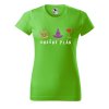 Dámské tričko s potiskem Dnešní plán (Barva trička - ženy (NOVÉ) Apple green, Velikost - všechny NOVÉ 2XL)