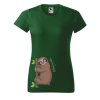 Dámské tričko s potiskem Spěchej pomalu (Barva trička - ženy (NOVÉ) Apple green, Velikost - všechny NOVÉ 2XL)
