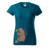 Dámské tričko s potiskem Spěchej pomalu (Barva trička - ženy (NOVÉ) Apple green, Velikost - všechny NOVÉ 2XL)