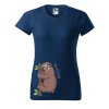 Dámské tričko s potiskem Spěchej pomalu (Barva trička - ženy (NOVÉ) Apple green, Velikost - všechny NOVÉ 2XL)