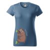Dámské tričko s potiskem Spěchej pomalu (Barva trička - ženy (NOVÉ) Apple green, Velikost - všechny NOVÉ 2XL)