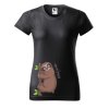 Dámské tričko s potiskem Spěchej pomalu (Barva trička - ženy (NOVÉ) Apple green, Velikost - všechny NOVÉ 2XL)