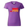 Dámské tričko s potiskem Dobít pivo (Barva trička - ženy (NOVÉ) Apple green, Velikost - všechny NOVÉ 2XL)