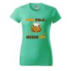 Dámské tričko Pivo volá musím jít (Barva trička - ženy (NOVÉ) Apple green, Velikost - všechny NOVÉ 2XL)
