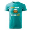 Pánské tričko Pivo volá musím jít (Barva trička (muži) NOVÉ Apple green, Velikost - všechny NOVÉ 2XL)