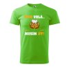 Pánské tričko Pivo volá musím jít (Barva trička (muži) NOVÉ Apple green, Velikost - všechny NOVÉ 2XL)