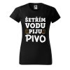 Dámské tričko s potiskem Šetřím vodu (Barva trička - ženy (NOVÉ) Apple green, Velikost - všechny NOVÉ 2XL)