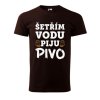 Pánské tričko s potiskem Šetřím vodu (Barva trička (muži) NOVÉ Apple green, Velikost - všechny NOVÉ 2XL)