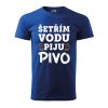 Pánské tričko s potiskem Šetřím vodu (Barva trička (muži) NOVÉ Apple green, Velikost - všechny NOVÉ 2XL)