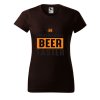 Dámské tričko s potiskem Beer taster (Barva trička - ženy (NOVÉ) Apple green, Velikost - všechny NOVÉ 2XL)