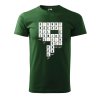 Pánské tričko s potiskem Pivo křížovka (Barva trička (muži) NOVÉ Apple green, Velikost - všechny NOVÉ 2XL)