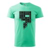 Pánské tričko s potiskem Pivo křížovka (Barva trička (muži) NOVÉ Apple green, Velikost - všechny NOVÉ 2XL)