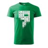 Pánské tričko s potiskem Pivo křížovka (Barva trička (muži) NOVÉ Apple green, Velikost - všechny NOVÉ 2XL)