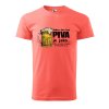 Pánské tričko s potiskem Den bez piva (Barva trička (muži) NOVÉ Apple green, Velikost - všechny NOVÉ 2XL)