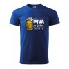 Pánské tričko s potiskem Den bez piva (Barva trička (muži) NOVÉ Apple green, Velikost - všechny NOVÉ 2XL)