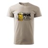 Pánské tričko s potiskem Den bez piva (Barva trička (muži) NOVÉ Apple green, Velikost - všechny NOVÉ 2XL)