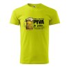 Pánské tričko s potiskem Den bez piva (Barva trička (muži) NOVÉ Apple green, Velikost - všechny NOVÉ 2XL)