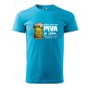 Pánské tričko s potiskem Den bez piva (Barva trička (muži) NOVÉ Apple green, Velikost - všechny NOVÉ 2XL)