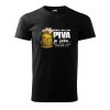 Pánské tričko s potiskem Den bez piva (Barva trička (muži) NOVÉ Apple green, Velikost - všechny NOVÉ 2XL)