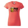 Dámské tričko s potiskem Den bez piva (Barva trička - ženy (NOVÉ) Apple green, Velikost - všechny NOVÉ 2XL)