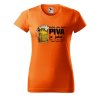 Dámské tričko s potiskem Den bez piva (Barva trička - ženy (NOVÉ) Apple green, Velikost - všechny NOVÉ 2XL)