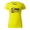 Dámské tričko s potiskem Den bez piva (Barva trička - ženy (NOVÉ) Apple green, Velikost - všechny NOVÉ 2XL)
