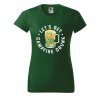 Dámské tričko s potiskem Campfire drunk (Barva trička - ženy (NOVÉ) Apple green, Velikost - všechny NOVÉ 2XL)