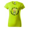 Dámské tričko s potiskem Campfire drunk (Barva trička - ženy (NOVÉ) Apple green, Velikost - všechny NOVÉ 2XL)