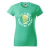 Dámské tričko s potiskem Campfire drunk (Barva trička - ženy (NOVÉ) Apple green, Velikost - všechny NOVÉ 2XL)