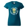Dámské tričko s potiskem Campfire drunk (Barva trička - ženy (NOVÉ) Apple green, Velikost - všechny NOVÉ 2XL)