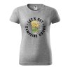 Dámské tričko s potiskem Campfire drunk (Barva trička - ženy (NOVÉ) Apple green, Velikost - všechny NOVÉ 2XL)