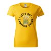 Dámské tričko s potiskem Campfire drunk (Barva trička - ženy (NOVÉ) Apple green, Velikost - všechny NOVÉ 2XL)