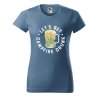 Dámské tričko s potiskem Campfire drunk (Barva trička - ženy (NOVÉ) Apple green, Velikost - všechny NOVÉ 2XL)