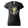 Dámské tričko s potiskem Campfire drunk (Barva trička - ženy (NOVÉ) Apple green, Velikost - všechny NOVÉ 2XL)