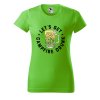 Dámské tričko s potiskem Campfire drunk (Barva trička - ženy (NOVÉ) Apple green, Velikost - všechny NOVÉ 2XL)
