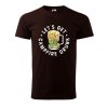 Pánské tričko s potiskem Campfire drunk (Barva trička (muži) NOVÉ Apple green, Velikost - všechny NOVÉ 2XL)