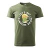 Pánské tričko s potiskem Campfire drunk (Barva trička (muži) NOVÉ Apple green, Velikost - všechny NOVÉ 2XL)