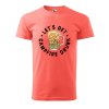 Pánské tričko s potiskem Campfire drunk (Barva trička (muži) NOVÉ Apple green, Velikost - všechny NOVÉ 2XL)