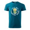 Pánské tričko s potiskem Campfire drunk (Barva trička (muži) NOVÉ Apple green, Velikost - všechny NOVÉ 2XL)