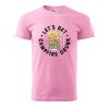 Pánské tričko s potiskem Campfire drunk (Barva trička (muži) NOVÉ Apple green, Velikost - všechny NOVÉ 2XL)