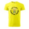 Pánské tričko s potiskem Campfire drunk (Barva trička (muži) NOVÉ Apple green, Velikost - všechny NOVÉ 2XL)