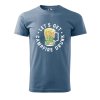 Pánské tričko s potiskem Campfire drunk (Barva trička (muži) NOVÉ Apple green, Velikost - všechny NOVÉ 2XL)
