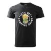 Pánské tričko s potiskem Campfire drunk (Barva trička (muži) NOVÉ Apple green, Velikost - všechny NOVÉ 2XL)