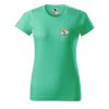 Dámské tričko s potiskem Pejsek v kapse (Barva trička - ženy (NOVÉ) Apple green, Velikost - všechny NOVÉ 2XL)